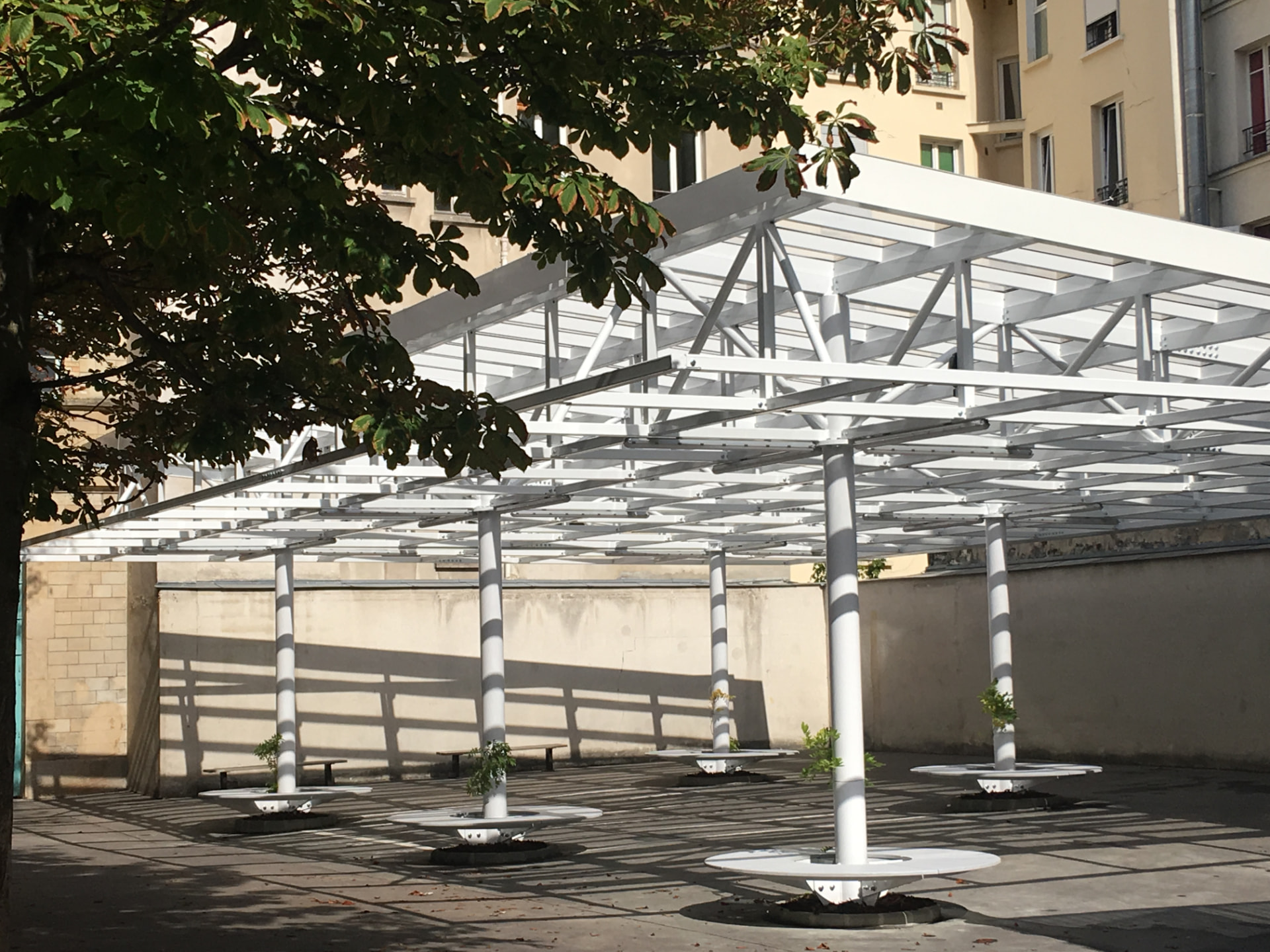 Préau Collège Giacometti — 3