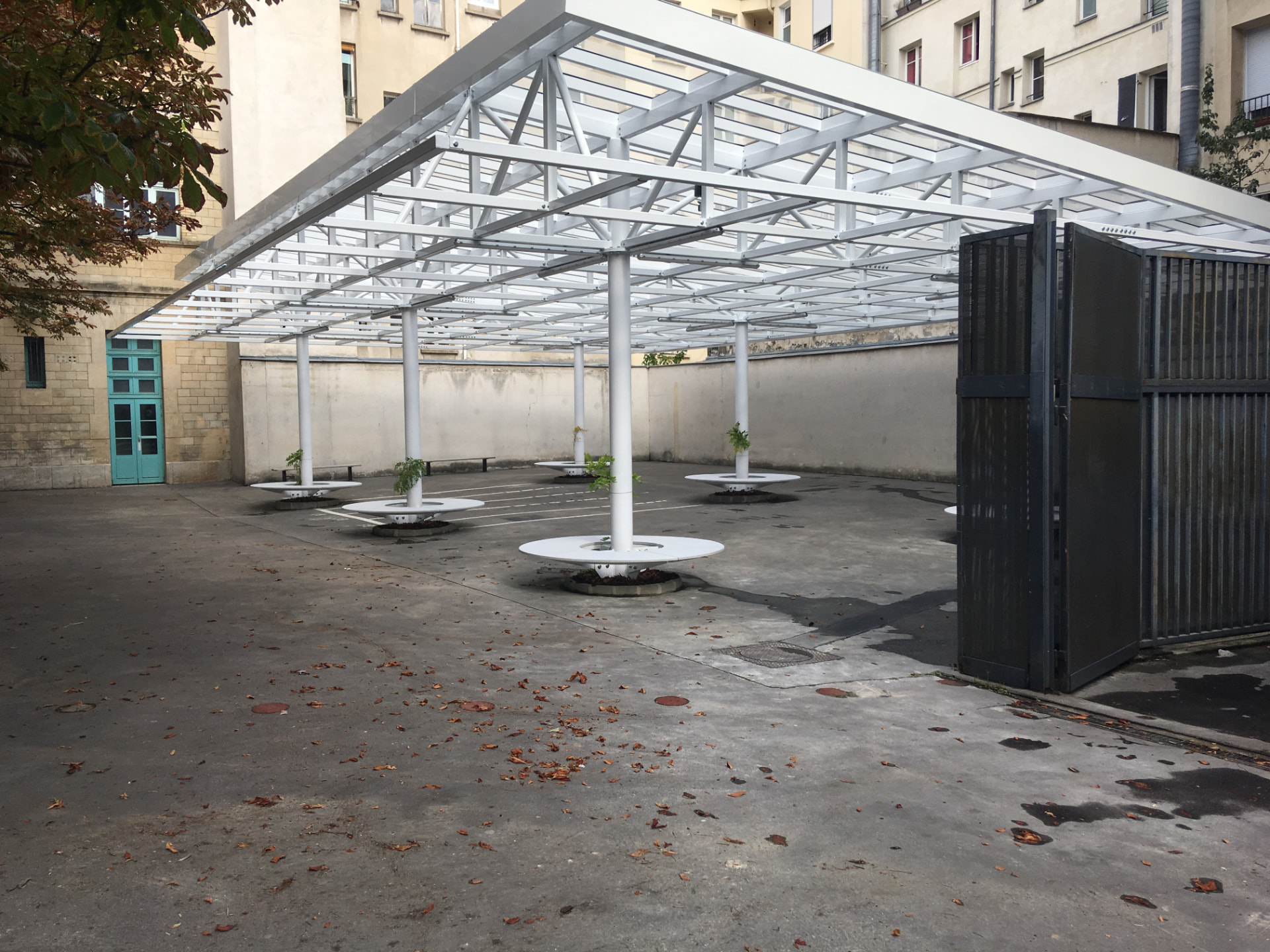 Préau Collège Giacometti — 4